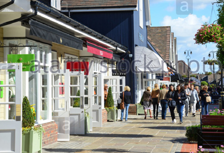 bicester village from brochure