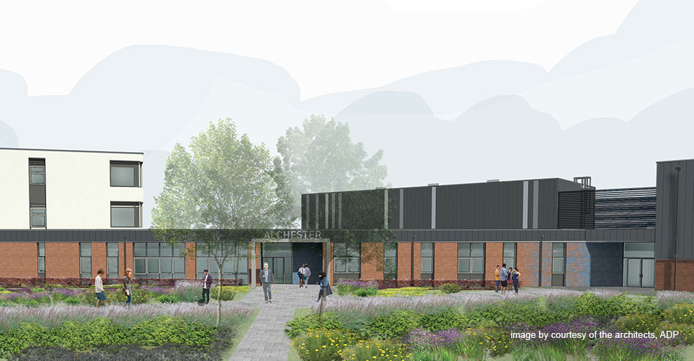 Plans submitted for new 600-pupil academy at Kingsmere