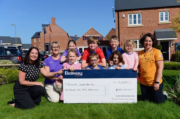 Bellway donates £250 towards new parkrun