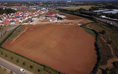 Construction is well underway at Whitelands Academy