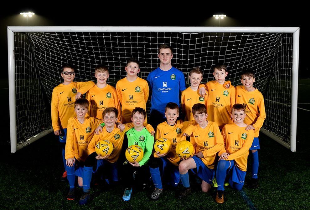 Bardwell Youth Under 11’s kick off 2020 with new Kingsmere sponsorship